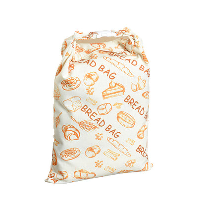 Reusable Beeswax Bread Bags – Natural Beeswax-Lined Cotton Bags for Freezer & Fridge Storage